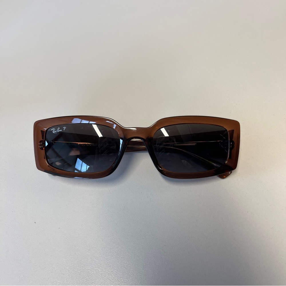 Ray-Ban KILIANE Bio-Based Brown Pillow Polarized Sunglasses